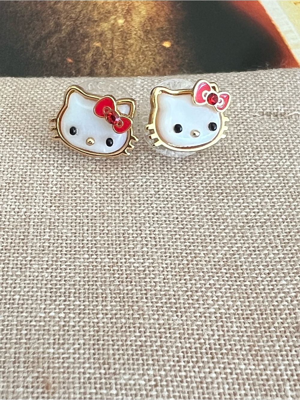 Kate Spade X Hello Kitty Earrings